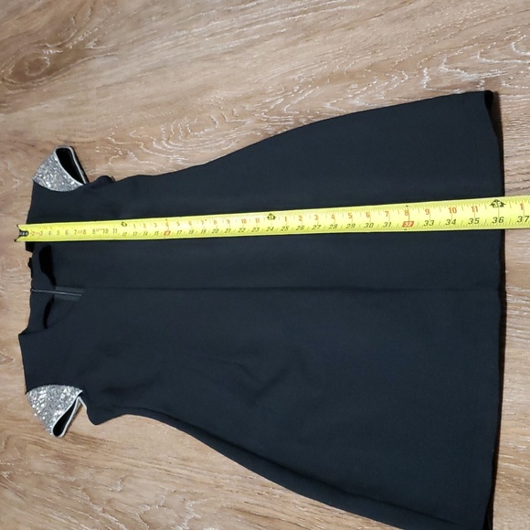 (S) ESPRIT Collection Sequin Sleeves Fitted Date Night Evening Midi Occassion - Picture 4 of 9